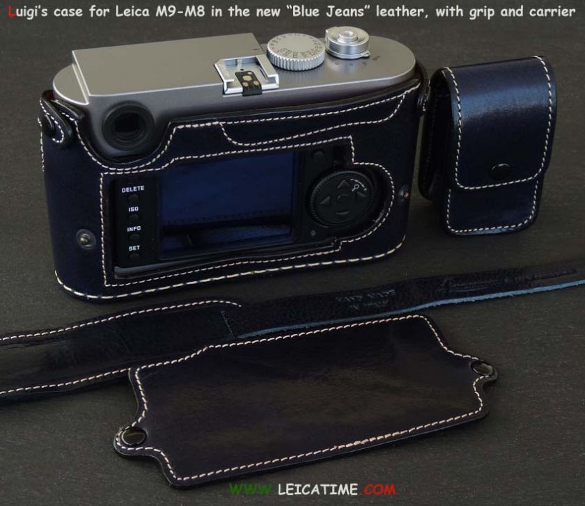 LUIGI CASE+GRIP x LEICA M8 M9,BLACK,BROWN,RALLY+2 ACCES  