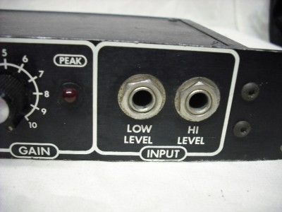 Vintage Ashly SC 40 Instrument Preamp SC40  