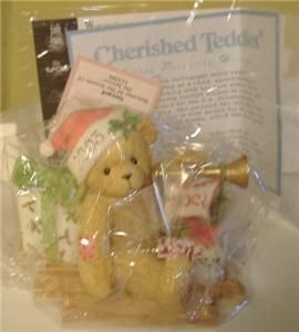 Cherished Teddies Gerard w/Horn/Drum #112391, MIB 2003  