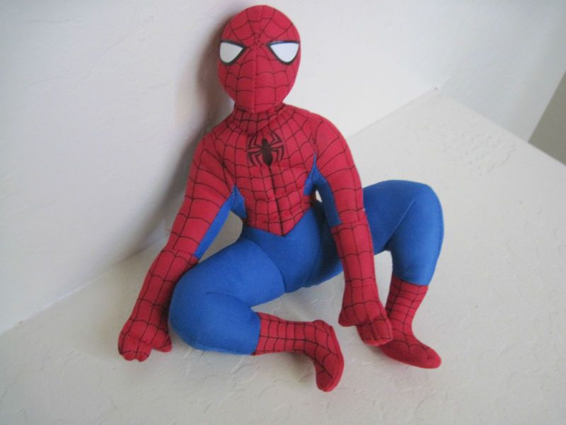 Kellytoy Marvel Red SPIDER MAN Plush Doll  