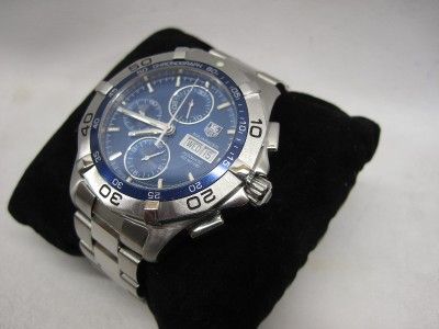 Tag Heuer AquaRacer Automatic Chronograph Watch CAF2012  