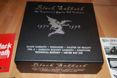 BLACK SABBATH   COMPLETE 70s REPLICA CD COLLECTION   8CD SET  