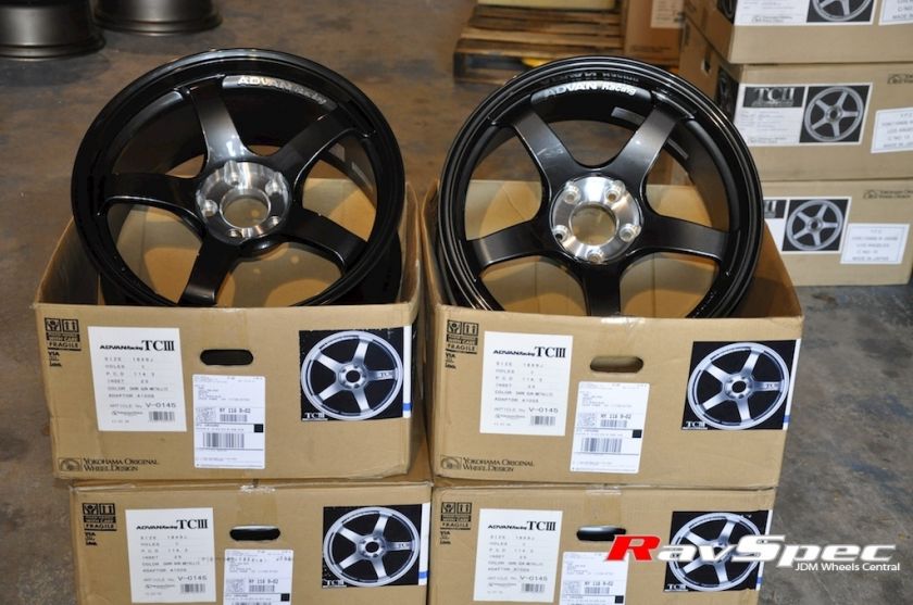 YOKOHAMA ADVAN TC3 (TCIII)   18x9.0 to 18x11.0   5x114.3 Most JDM 