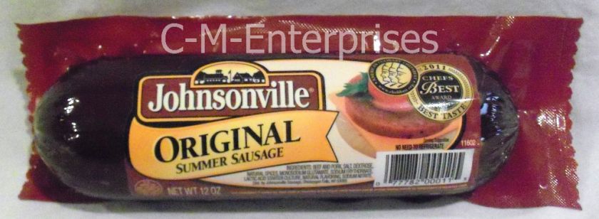Johnsonville Original Summer Sausage 12 oz  
