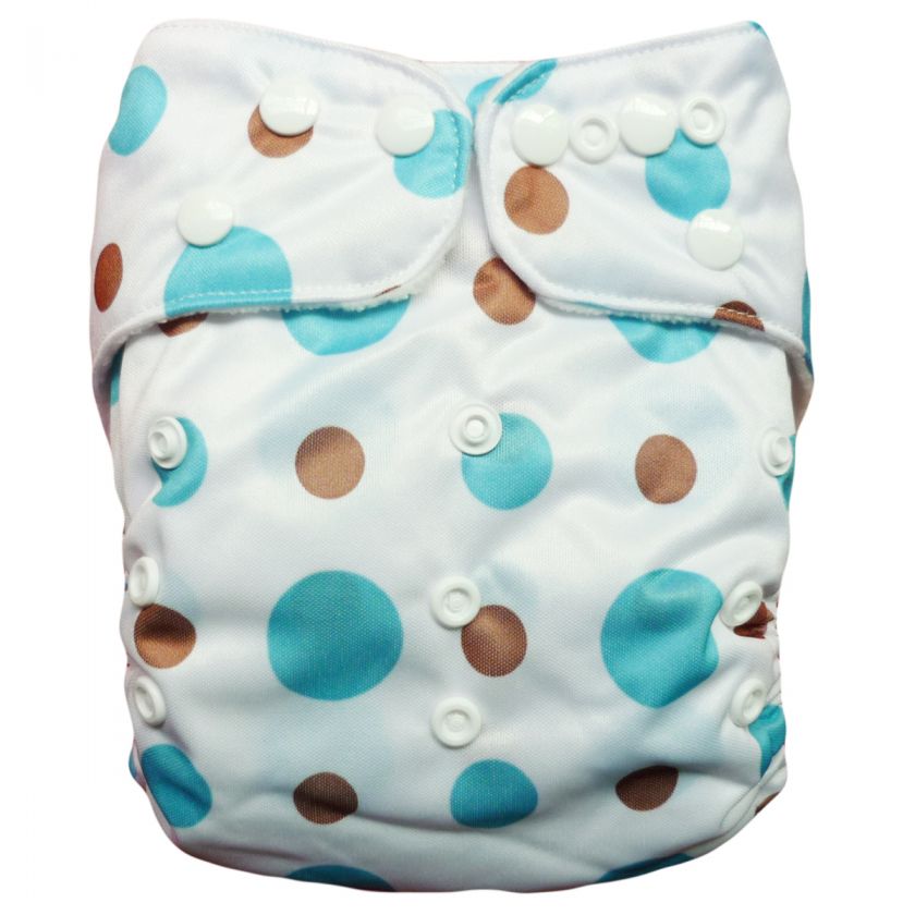 BABY AIO Re Usable CLOTH DIAPERS NAPPY + 1 INSERT G08  