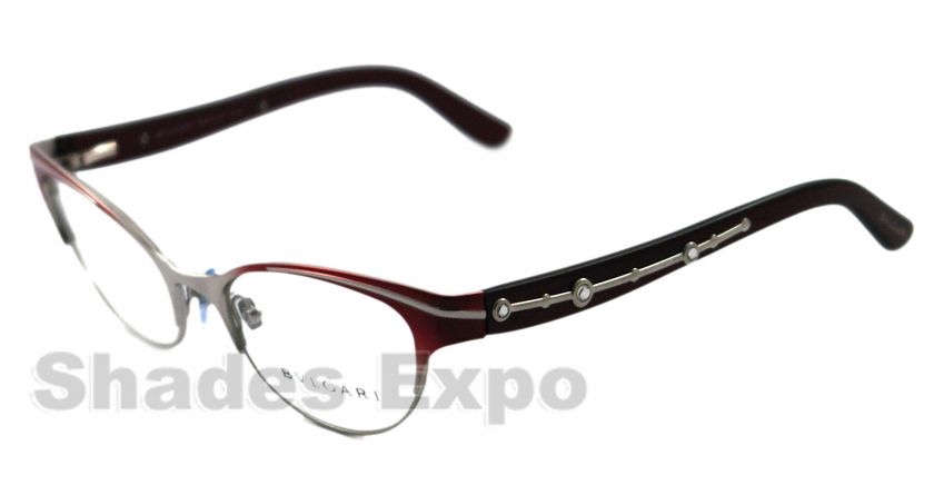 NEW Bvlgari Eyeglasses BV 2120TB BORDO 4077 BV2120 AUTH  