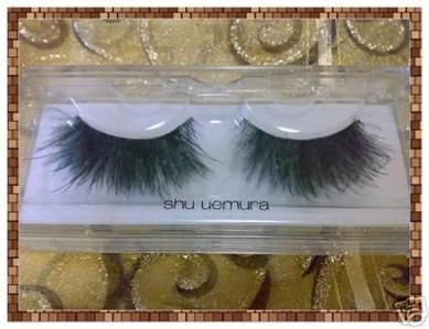 SHU LTD UEMURA Black Velvet Feather False Eyelashes  