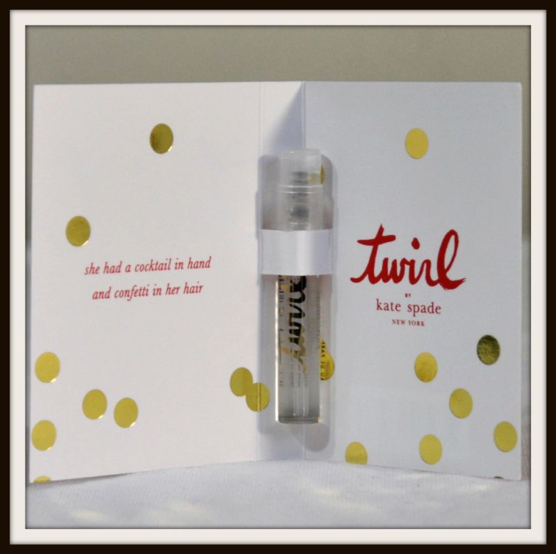 Lot of 4 Kate Spade Twirl EDP Spray Vial Sample Women  