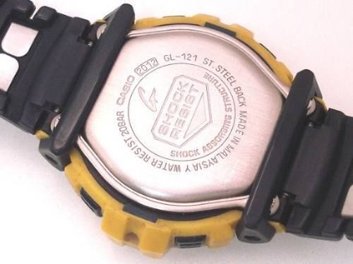 WATCH CASIO G SHOCK VINTAGE G LIDE (GL 121) RARITY (CIRCA 2000) GMT 