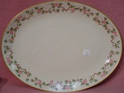 FRANCISCAN china WOODSIDE Oval Meat Serving Platter 16  