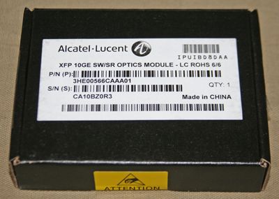 ALCATEL LUCENT XFP 10GE SR/SW OPTICS MOD 100% AUTHENTIC  
