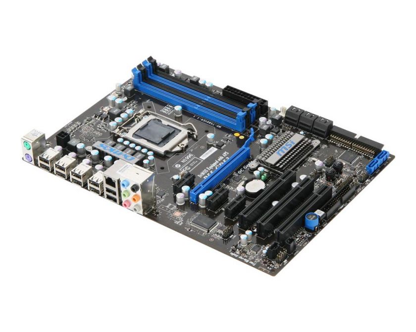 MSI P55 CD53 Motherboard   Intel P55, Socket LGA1156, C 0816909062403 