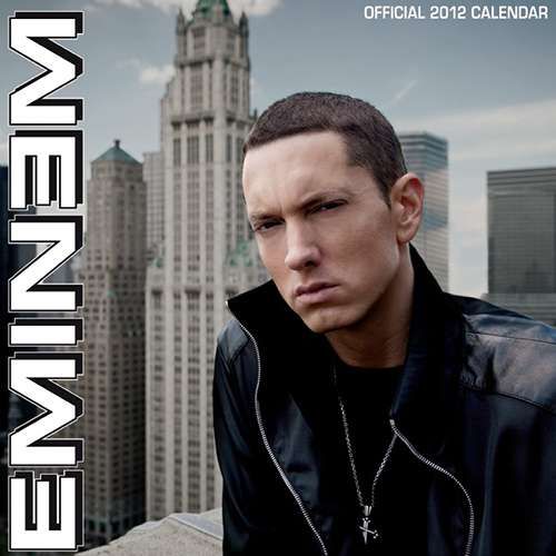 Eminem 2012 Wall Calendar  