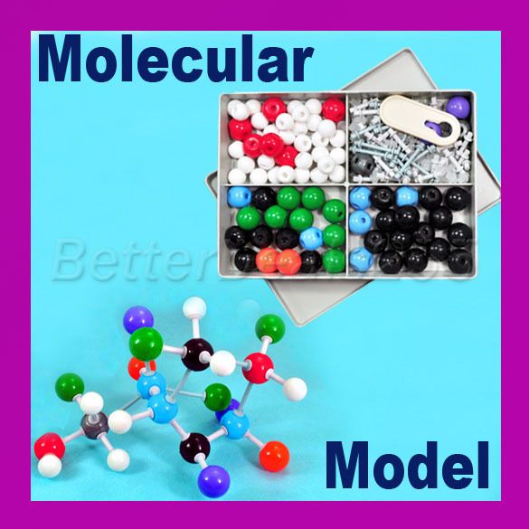 Atom Molecular Model Teach Set Kit Organic Chemistry  