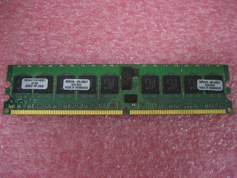 Lot of 4 KINGSTON RBU64x72D2R400C3 Memory  