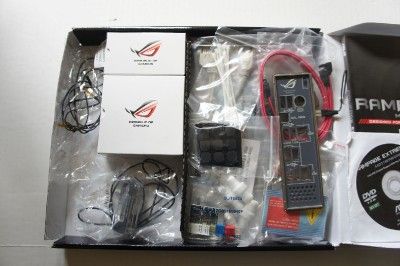 ASUS RAMPAGE EXTREME SOCKET 775 Motherboard #3683  