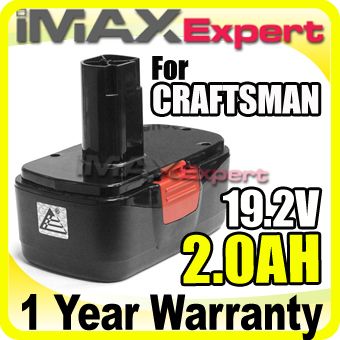 19.2V 19.2 Volt Battery for Craftsman Cordless Drill  