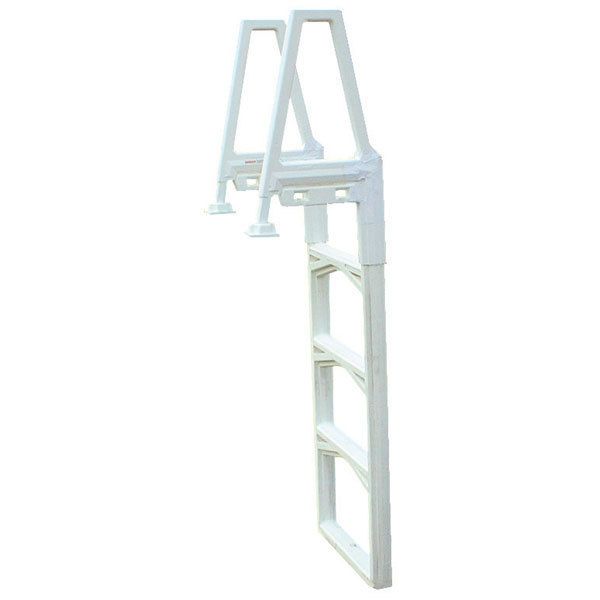 In Pool Adjustable Swimming Pool Deck Ladder   for Above Ground Pools 