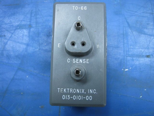 Tektronix 013 0101 00 T0 66 C sense Adapter  