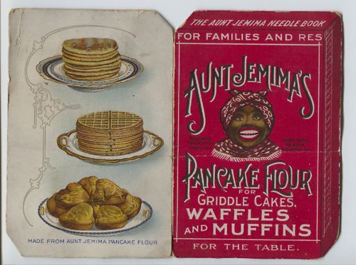 1900 era Aunt Jemima Pancake Flour sewing kit  