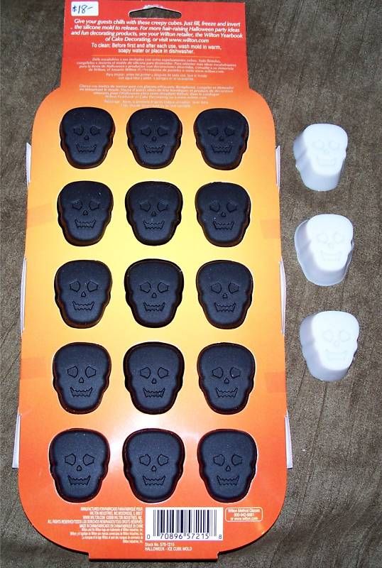   gothic Skulls Ice Cube, Candy, Soap Tray ~Party Supplies SALE  