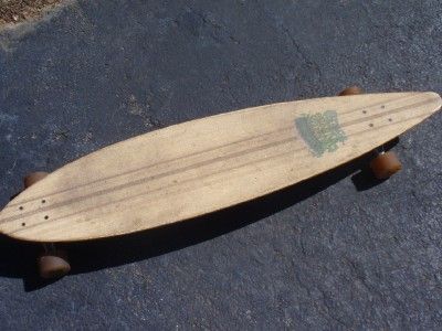 Pre Owned Sector 9 Pipeline Bamboo Longboard Skateboard  