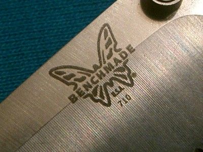 VINTAGE BENCHMADE 710 BALISONG BUTTERFLY LOCKBACK CLASP KNIFE MCHENRY 