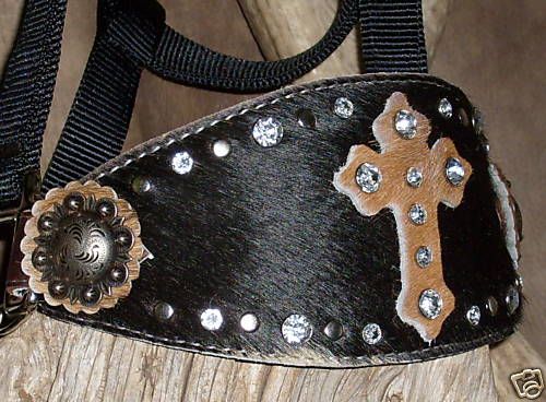 Bronc Halter, Gorgeous Cross + Bling, Nice G&E  