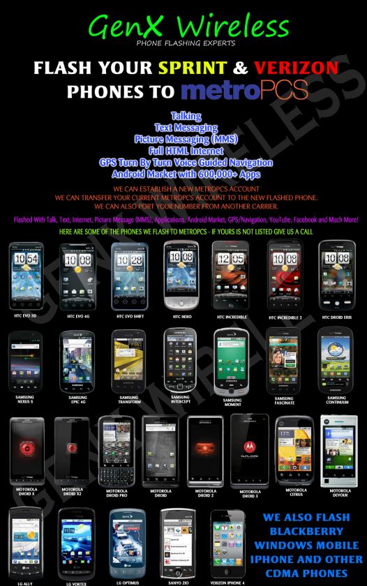 metropcs pageplus and boost mobile now also flashing htc evo 3d to 