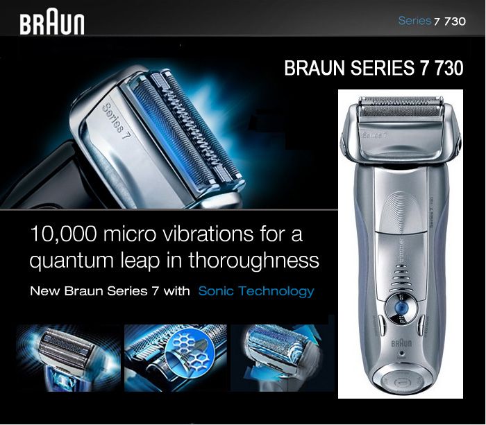 BRAUN shaver 730