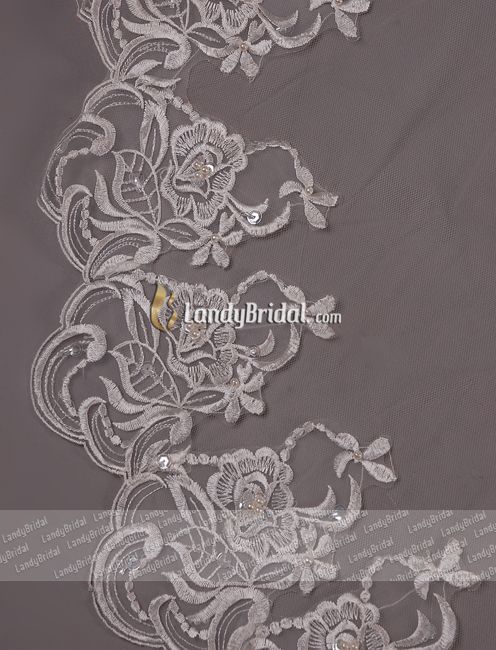 Charming Wedding Veils Elbow Length Bridal Accessories  