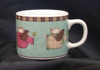 Majesticware by Oneida HOLIDAY ANGEL   Christmas Mug   XLNT Condition 