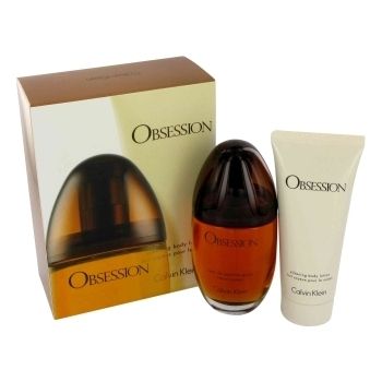 Obsession by Calvin Klein Women Perfume 2 Pieces Set 3.4 oz EDP + Body 