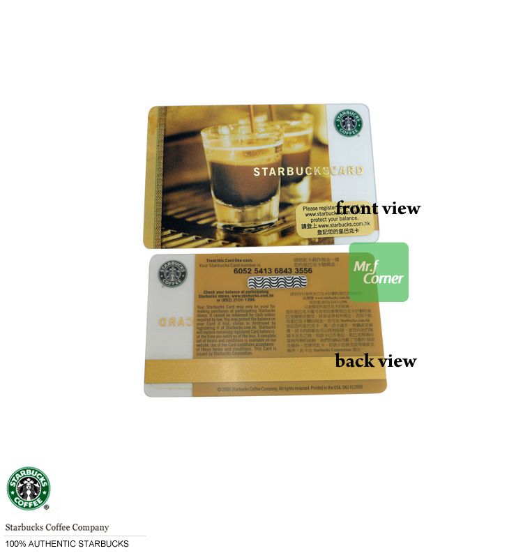 Product BRAND NEW STARBUCKS CARD WITH GILDING 2006