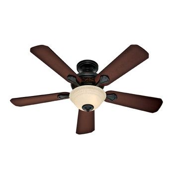   48 in Midas Black Ceiling Fan with Remote Control 23949 NEW  