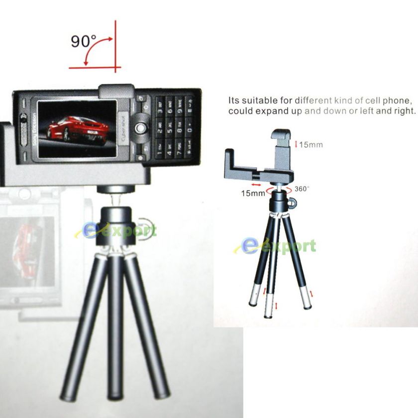 Tripod Stand Holder for Camera Mobile Phone Cell Phone  