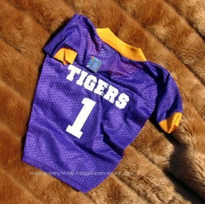 Louisiana State LSU NCAA College Football Dog Jersey  