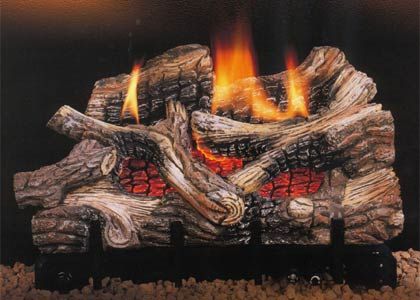 VENT FREE Gas Logs Vanguard Blaze n Glow 24 LP Gas  