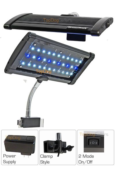 11 LED Aquarium Light Freshwater Bright Mini Nano Pico Lunar Tropical 