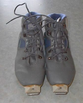 set of SNS KARHU cross country ski boots. These boots are a size 