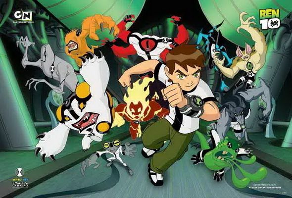 BEN 10 Cartoon Animation Poster 60x90 Ben10 All J4207  