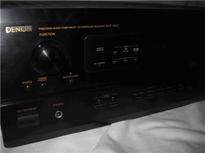 Denon AVR 1800 5.1 Channel 375W Receiver with Remote  