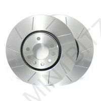 AUDI 80 B4 2.6 V6 6/93 95 Grooved Front Brake Discs  