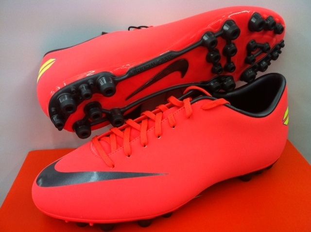   MERCURIAL VICTORY III AG FOOTBALL SOCCER BOOTS CLEATS MANGO  