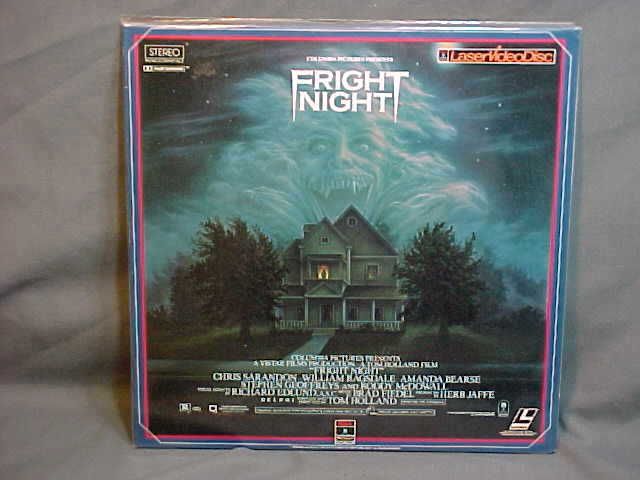 Fright Night I & Part II 2 Laserdisc LD Movie  