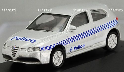 87 ALFA ROMEO 147 GTA GERMANY POLICE Diecast car  