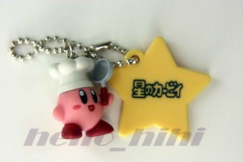 TOMY nintemdo game kirby and king Dedede chainkey 6p  