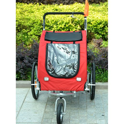 Pet Stroller Cat Dog Bicycle Bike Trailer Carrier Pet Supplies New 