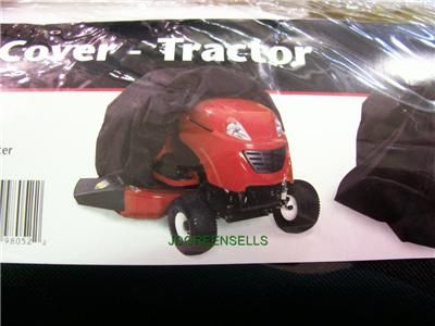 TORO HD DELUXE TRACTOR COVER 490 7515 plain black color  