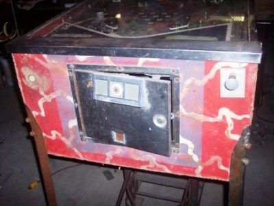 1979 LAZERBALL PINBALL MACHINE PLAYFIELD ONLY all other parts were 